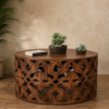 Carved Coffee Table