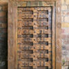 Antique Indian Doors Style Vintage Door Old World Architecture Ranch Unique Eclectic 100x220Cm