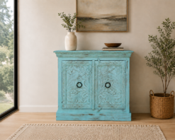 hand carved wooden cabinet in australia