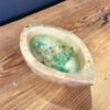Rustic Marble Tear Drop bowl 13x23x6cm