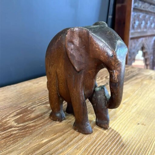Wooden Elephant 8x13x20cm