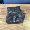 Antique wooden box 12x15x7cm