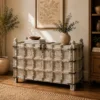 WOODEN OLD PITARA BOX 150x60x100cm