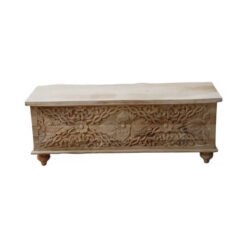 WOODEN BLANKET BOX 120x45x45cm