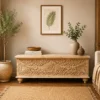 WOODEN BLANKET BOX 120x45x45cm