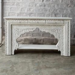 WOODEN CONSOLE TABLE WITH  THREE DRAWER 150x38x85cm