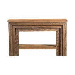 Wooden Console Table 135x38x84cm