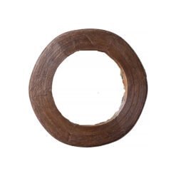 WOODEN WHEEL MIRROR 130x5x130cm