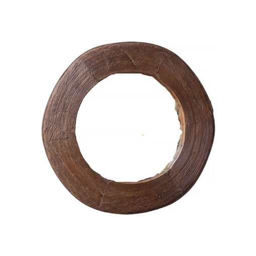 WOODEN WHEEL MIRROR 130x5x130cm