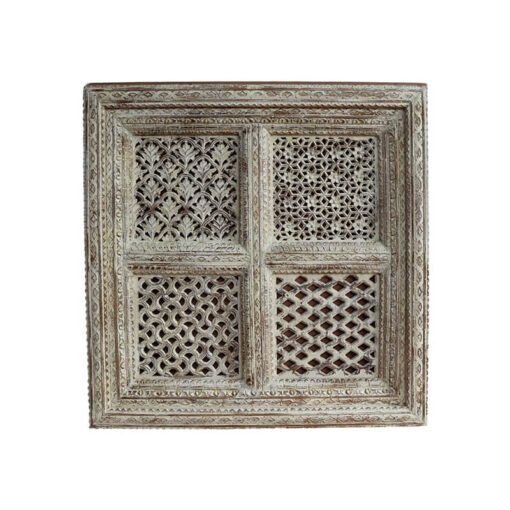 WOODEN CARVING PANEL 120x10x120cm