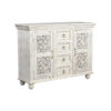 Wooden 4 drawer sideboard 120x40x90cm