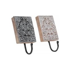Wooden single hook 11x6x19cm