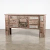 WOODEN CONSOLE TABLE 186x43x110cm
