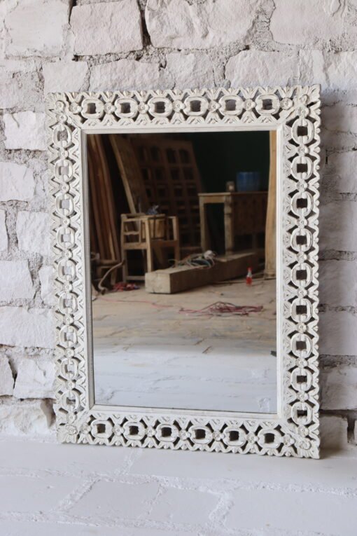 WOODEN MIRROR FRAME 90x4x120cm - Image 3