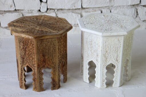 WOODEN COFFEE TABLE 52x52x55cm - Image 2