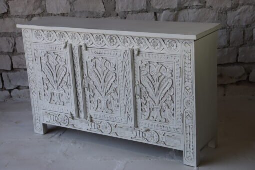 WOODEN 3 DOOR SIDEBOARD 150x40x90cm - Image 2