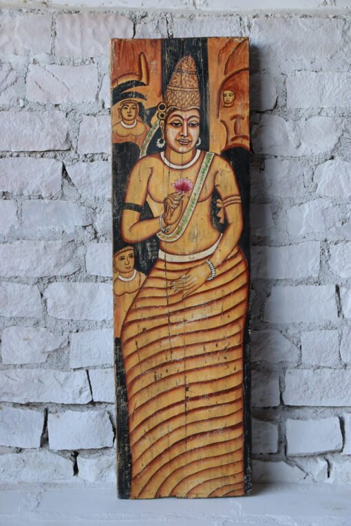 WOODEN PAINTING PANNEL 56x5x175cm - Image 2