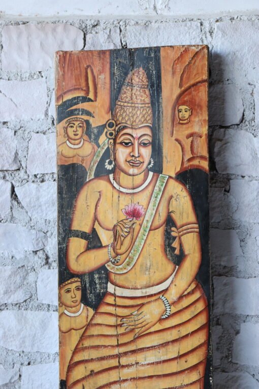 WOODEN PAINTING PANNEL 56x5x175cm - Image 3