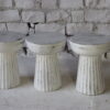 WOODEN SIDE TABLE 40x40x45cm