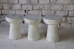 WOODEN SIDE TABLE 40x40x45cm