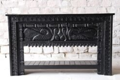 WOODEN CONSOLE TABLE 163x41x95cm