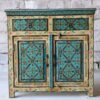 WOODEN 2 DOOR AND 2 DRAWER CABINET 90x40x90cm