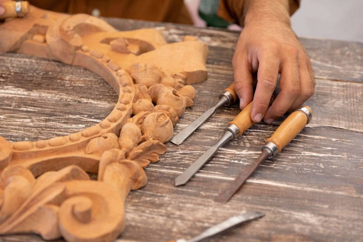 Custom Hand Carved Wooden