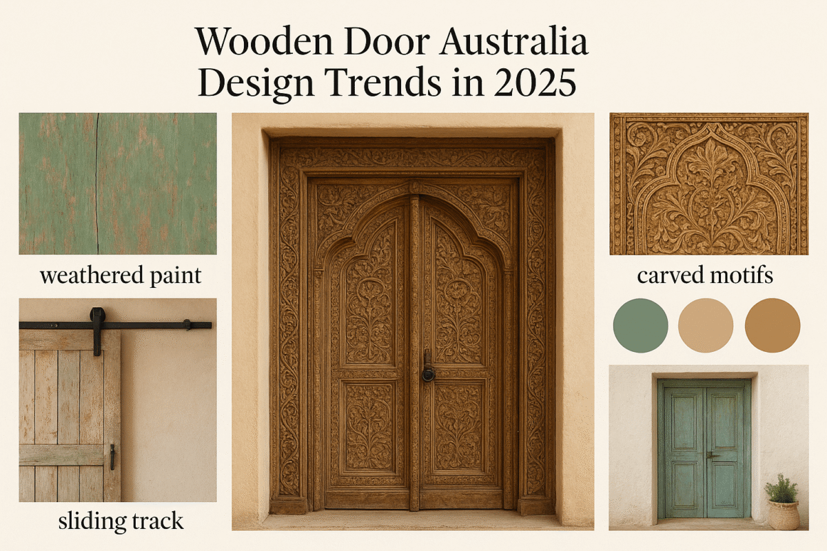Wooden Door Australia Design Trends in 2025