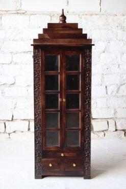 Divine Aura Handcrafted Wooden Temple 65x45x180cm