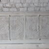Eternal Earth Handcrafted White Wooden Sideboard Cabinet 180x40x90cm