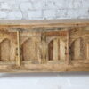 Pure Essence Classic Natural Finish Wooden Sideboard 180x40x90cm
