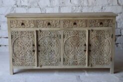 Alternative view of Eternal Harmony Handcrafted Natural Wooden Sideboard