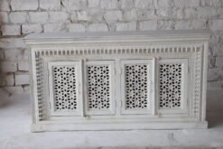 Rustic Harmony Handcrafted Natural Wooden Sideboard 180x40x90cm