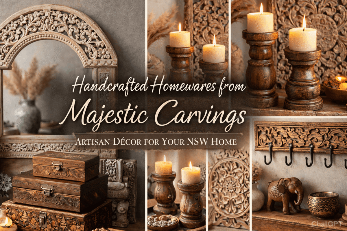 Handcrafted homewares NSW