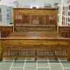 WOODEN BED KING SIZE 183X200X150cm