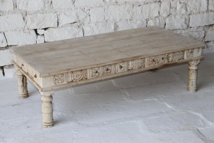 WOODEN COFFEE TABLE 153x78x44cm