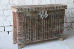 WOODEN PITARA BOX 150x45x104cm