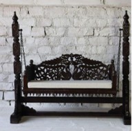 WOODEN SWING 180x60x180cm