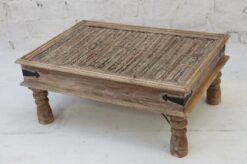 WOODEN COFFEE TABLE 120x80x45cm