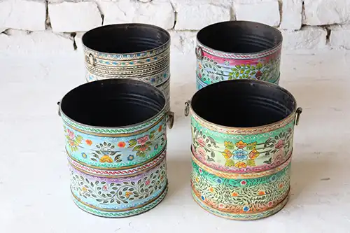 IRON PLANTER 36x36x38cm