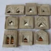 WOODEN MIRROR FRAME 24x7x24cm