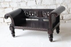 WOODEN SOFA WITH COUSION 150x60x84cm