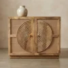 WOODEN CABINET 110x35x90cm