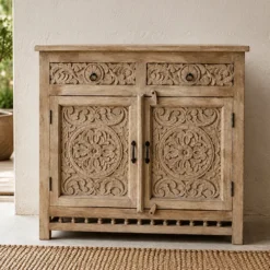 WOODEN CABINET 90x40x90cm