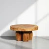 WOODEN COFFEE TABLE 36x70x70cm