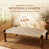 wooden Charpai in Australia 180x122x47cm
