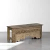 WOODEN BENCH 48X123X38CM