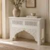 WOODEN CONSOLE TABLE 120x40x80cm