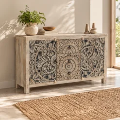 Alternative view of WOODEN SIDEBOARD 160x42x100cm