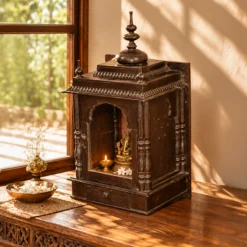 WOODEN TEMPLE 33x26x67cm